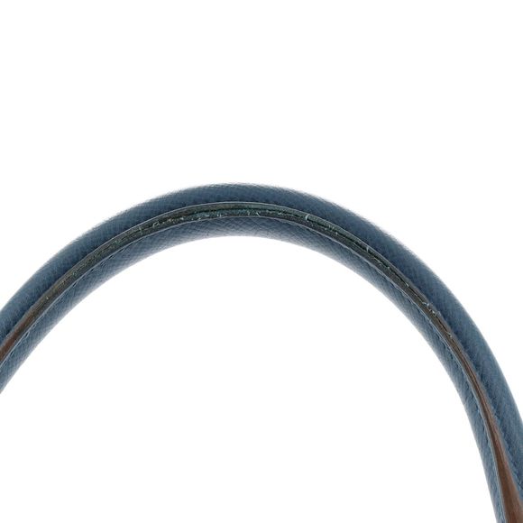 Hermes Kelly Flag Handbag Epsom 35 Blue #78179H11B - Picture 9 of 12